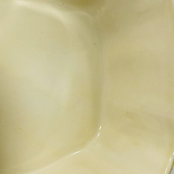 Casserole Pan Dish Bowl Serving Baking Mixing Tray 10” Italy Green Scallop Large - Picture 7 of 12